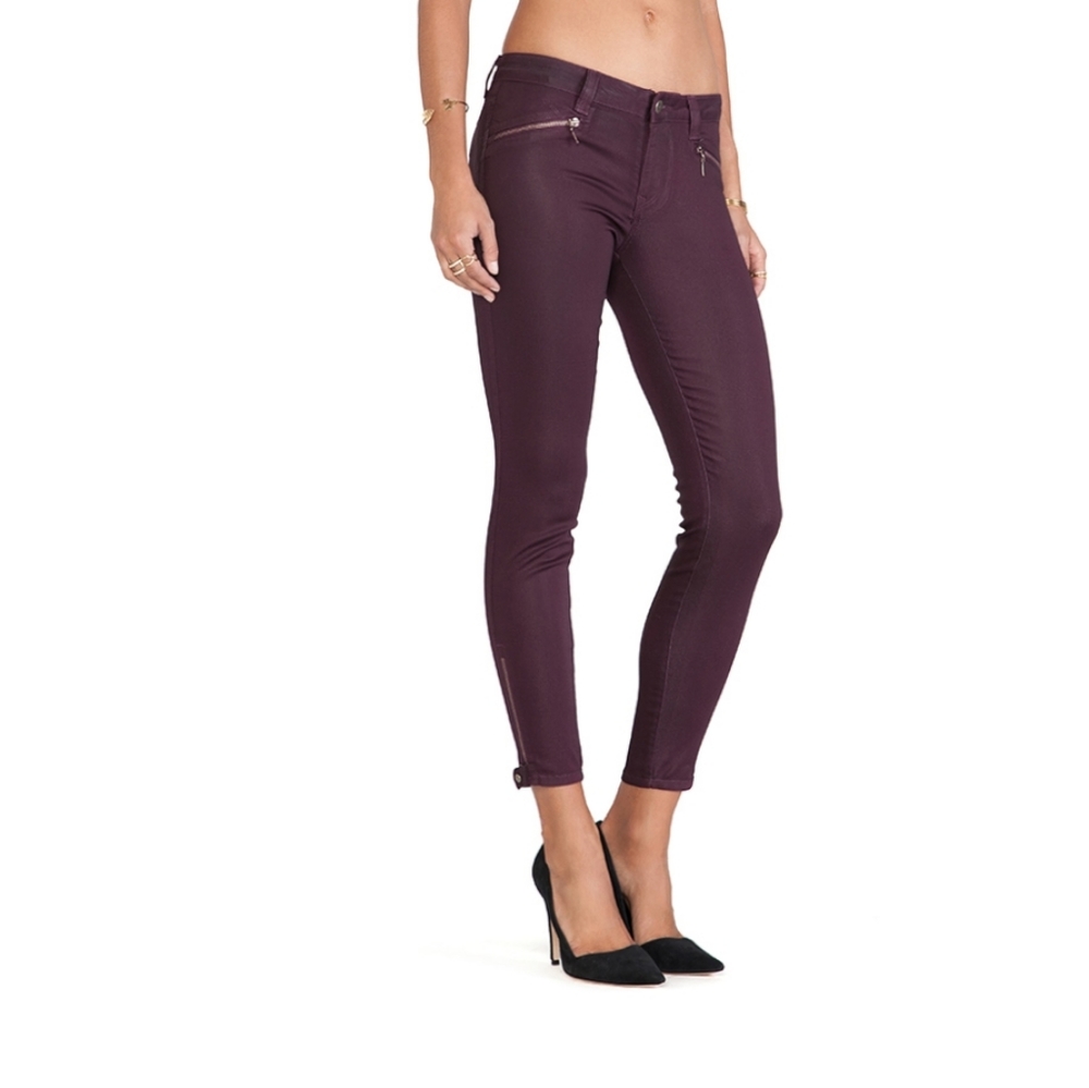 🌷Sale🌷Level 99 Riley Skinny Moto Zipper Jeans